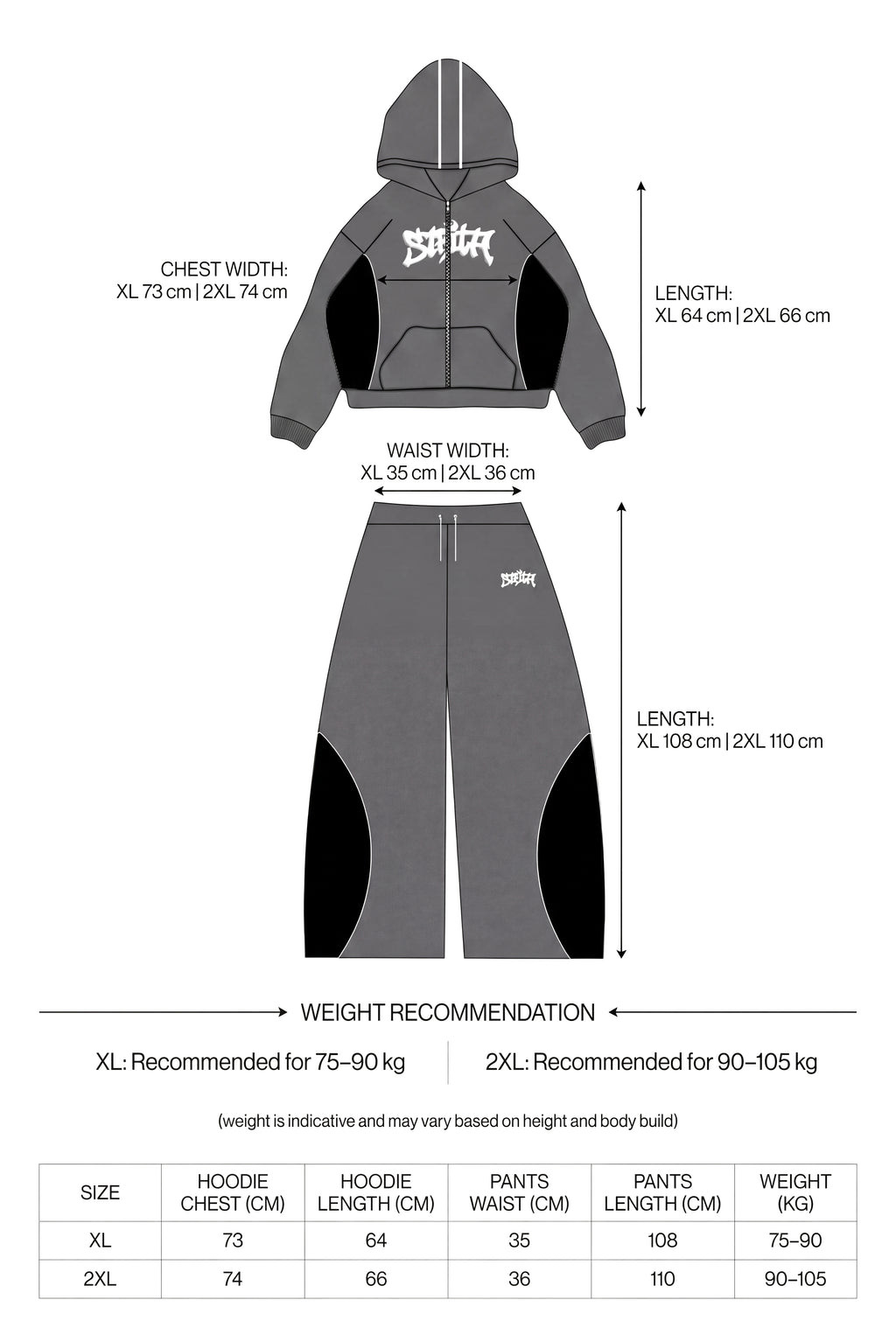 Strita Phantom Fit – Premium Unisex Streetwear Tracksuit